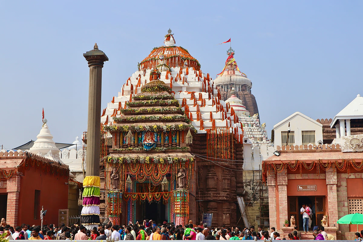 The entrance of Puri Jagannatha Temple